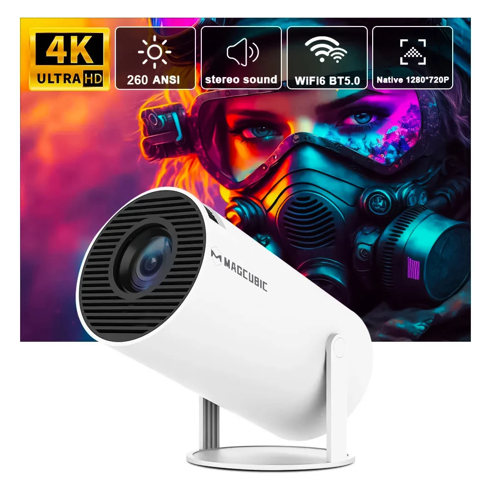 Mini Portable 4K Projector HY300