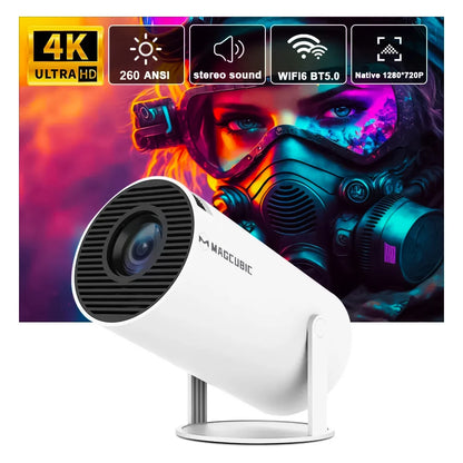 Mini Portable 4K Projector HY300