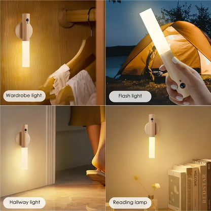 Luz Noturna LED com Sensor de Movimento Inteligente