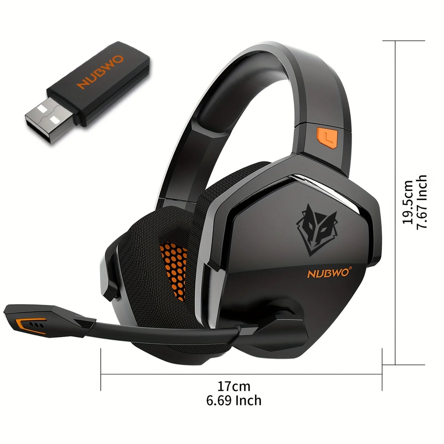 NUBWO G06 Gaming Headset for PS5, PS4, XBOX, PC & Mac