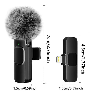 Portable Wireless Lavalier Microphone